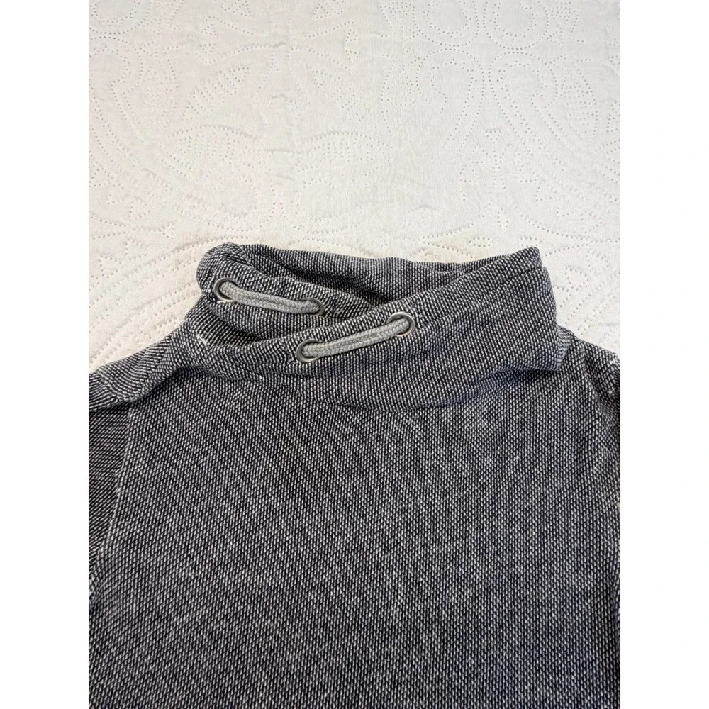 Burts Bees Baby Organic Cotton Funnel Neck Pullover Sweater Gray 24M RN136633